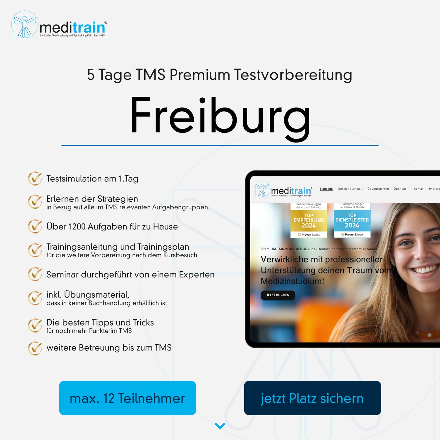 5-Tages Seminar Freiburg 24.-28.08.26 (Sommerferien)