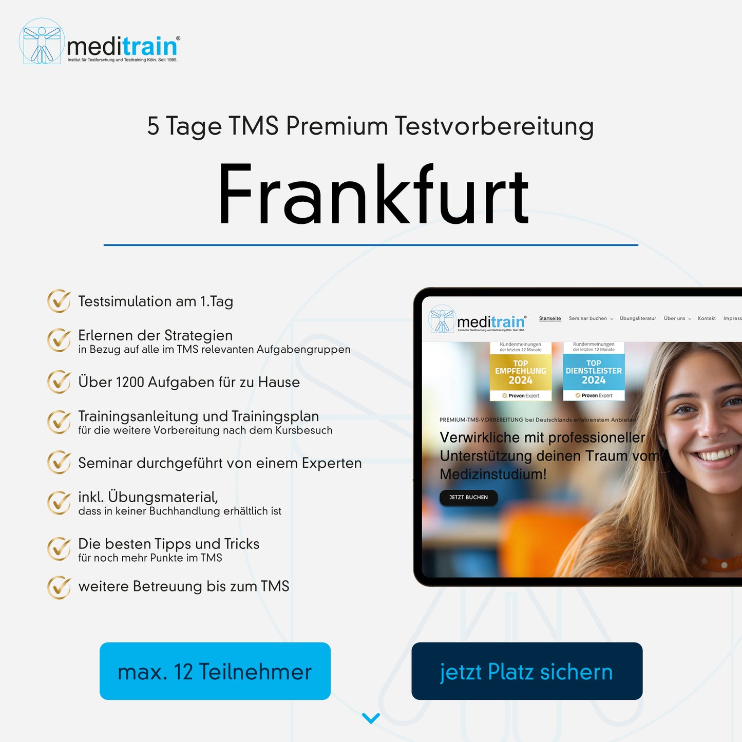 5-Tages Seminar Frankfurt 04.-08.10.25
