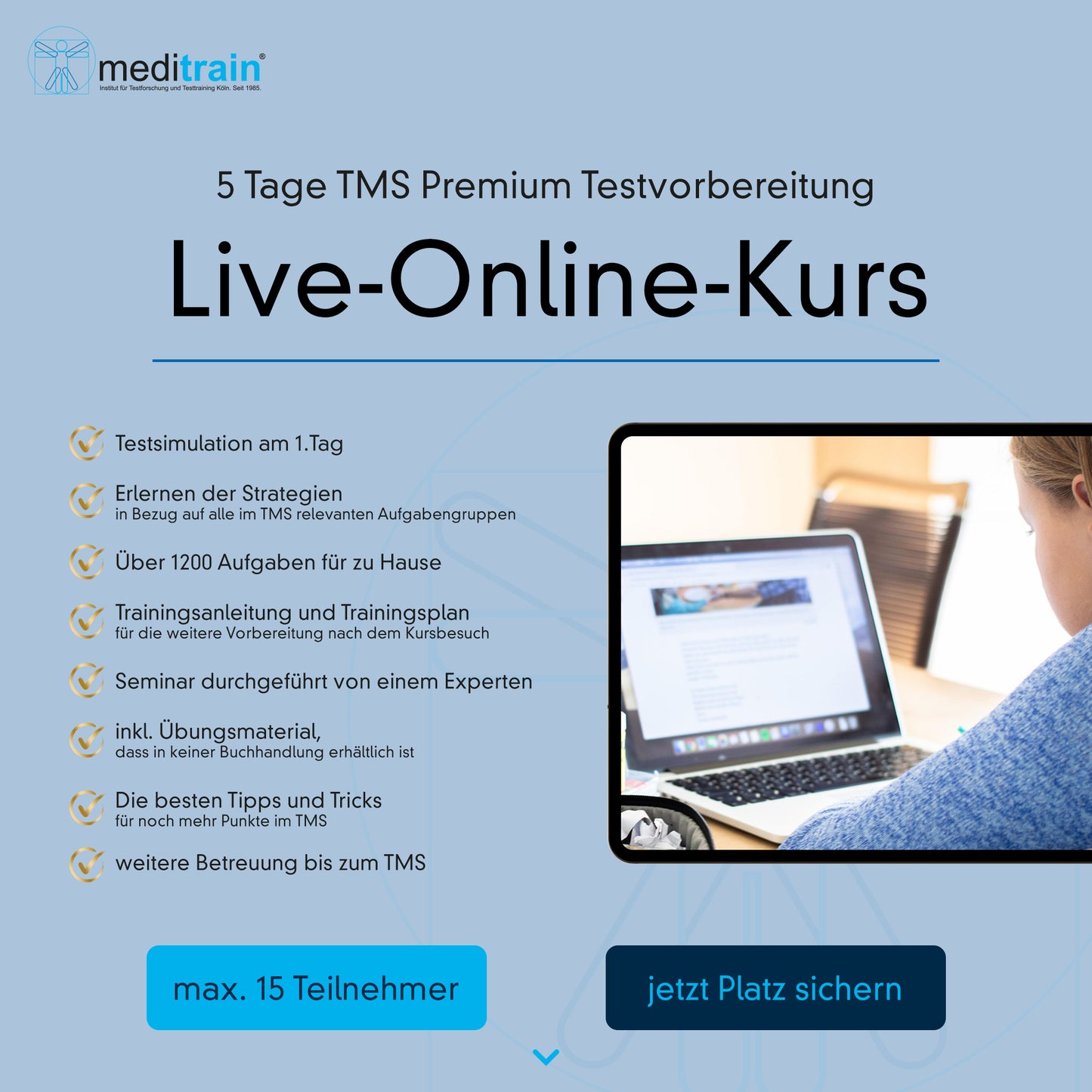 5-Tage TMS Live-Online-Kurs 17.02.-21.02.25